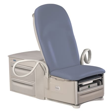 Brewer Access High-Low Exam Table, Pneumatic/Manual Back, Cabernet 6000-27